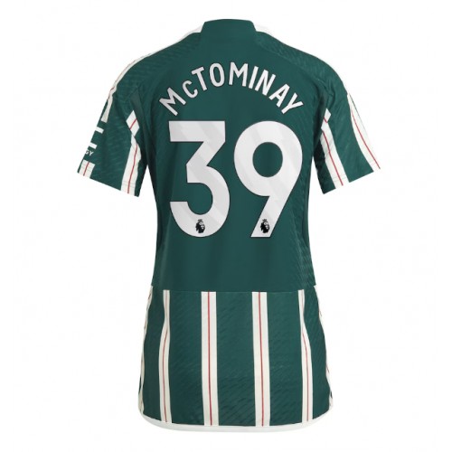 Fotbalové Dres Manchester United Scott McTominay #39 Dámské Venkovní 2023-24 Krátký Rukáv